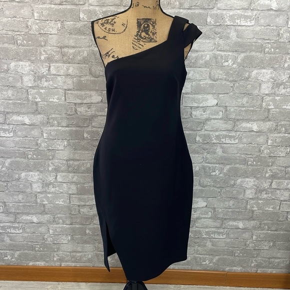 Likely Black Packard One-Shoulder Dress - Picture 2 of 11